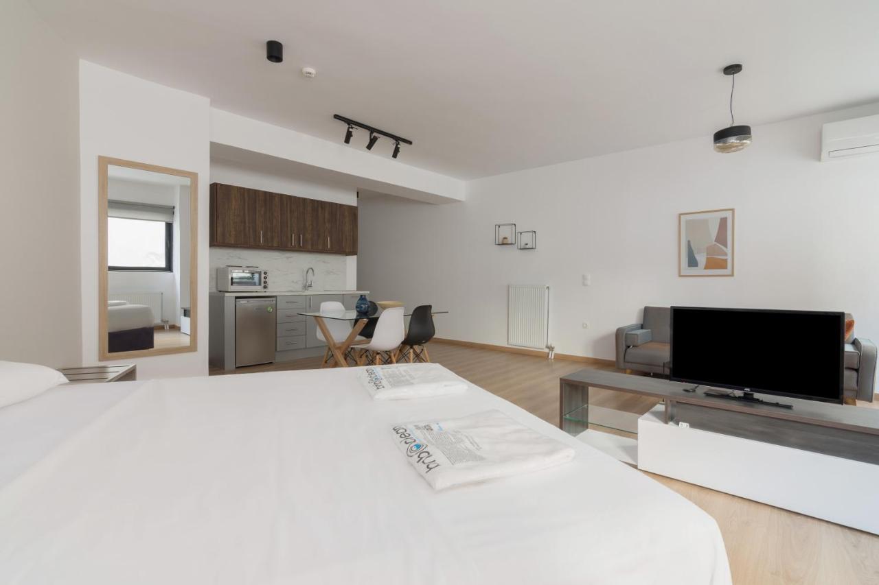 Leochares Lifestyle Apartments Aten Exteriör bild