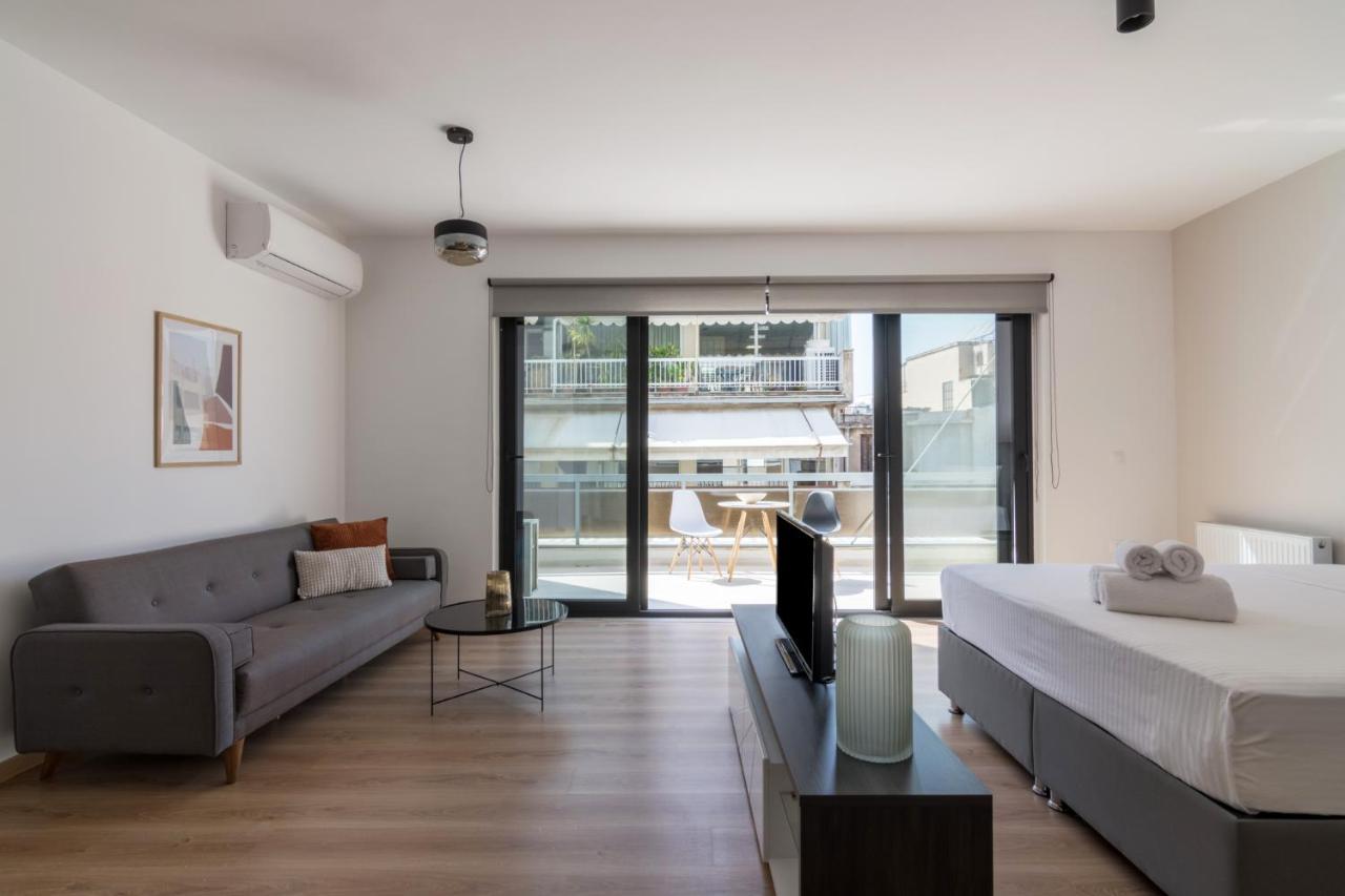 Leochares Lifestyle Apartments Aten Exteriör bild